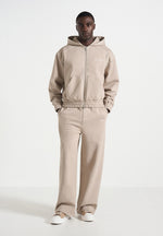 ollie-unisex-whipstitch-raglan-effect-zip-hoodie-taupe