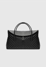 leather-diamond-quilted-travel-bag-black