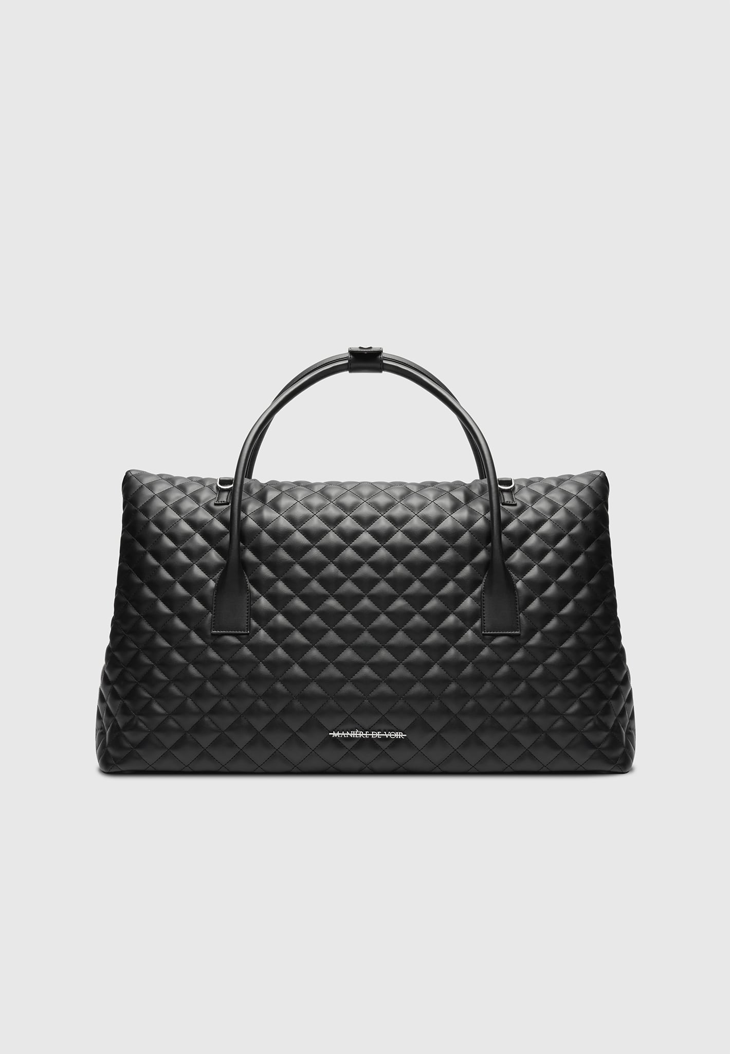 leather-diamond-quilted-travel-bag-black
