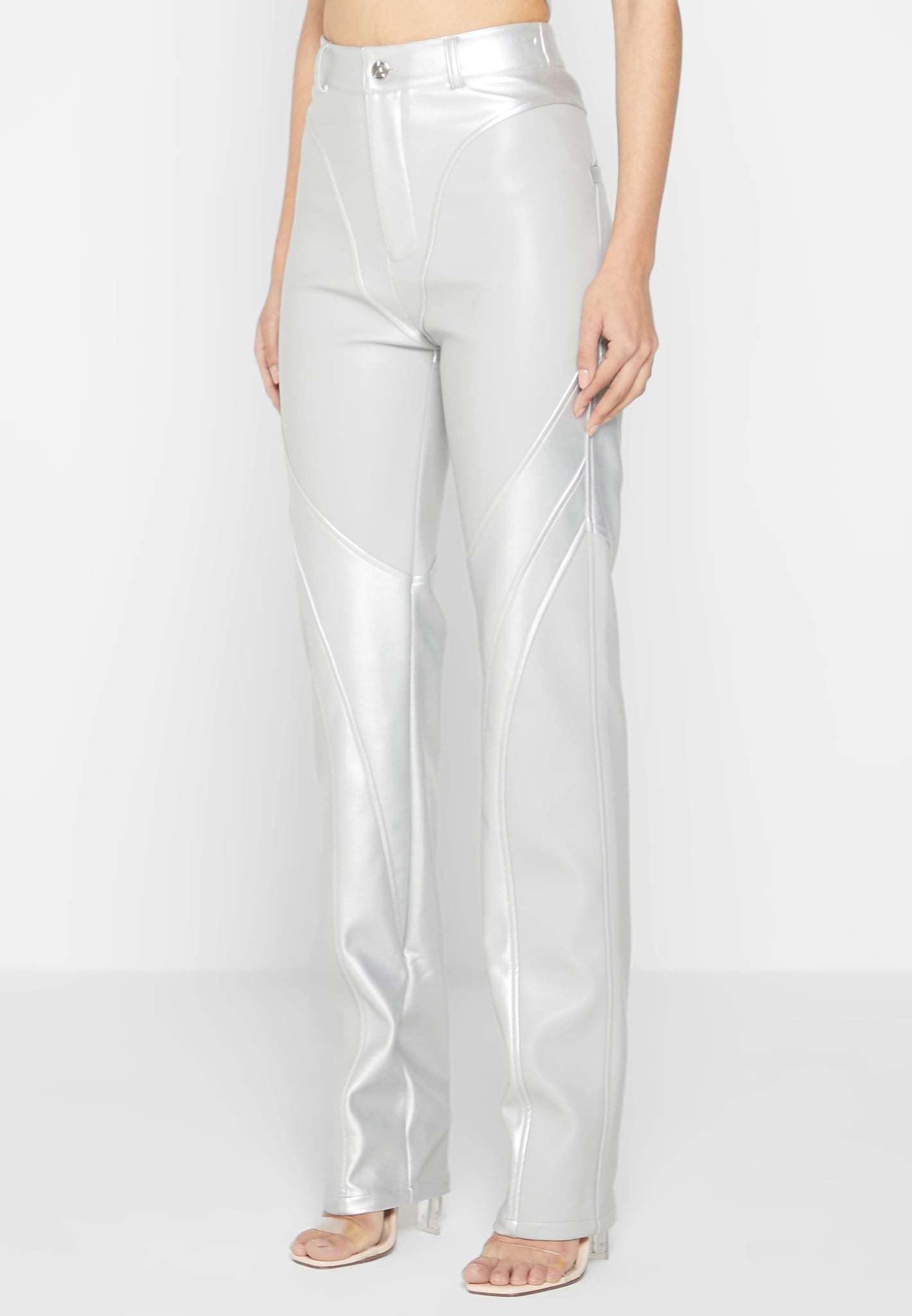 vegan-leather-metallic-trousers-silver