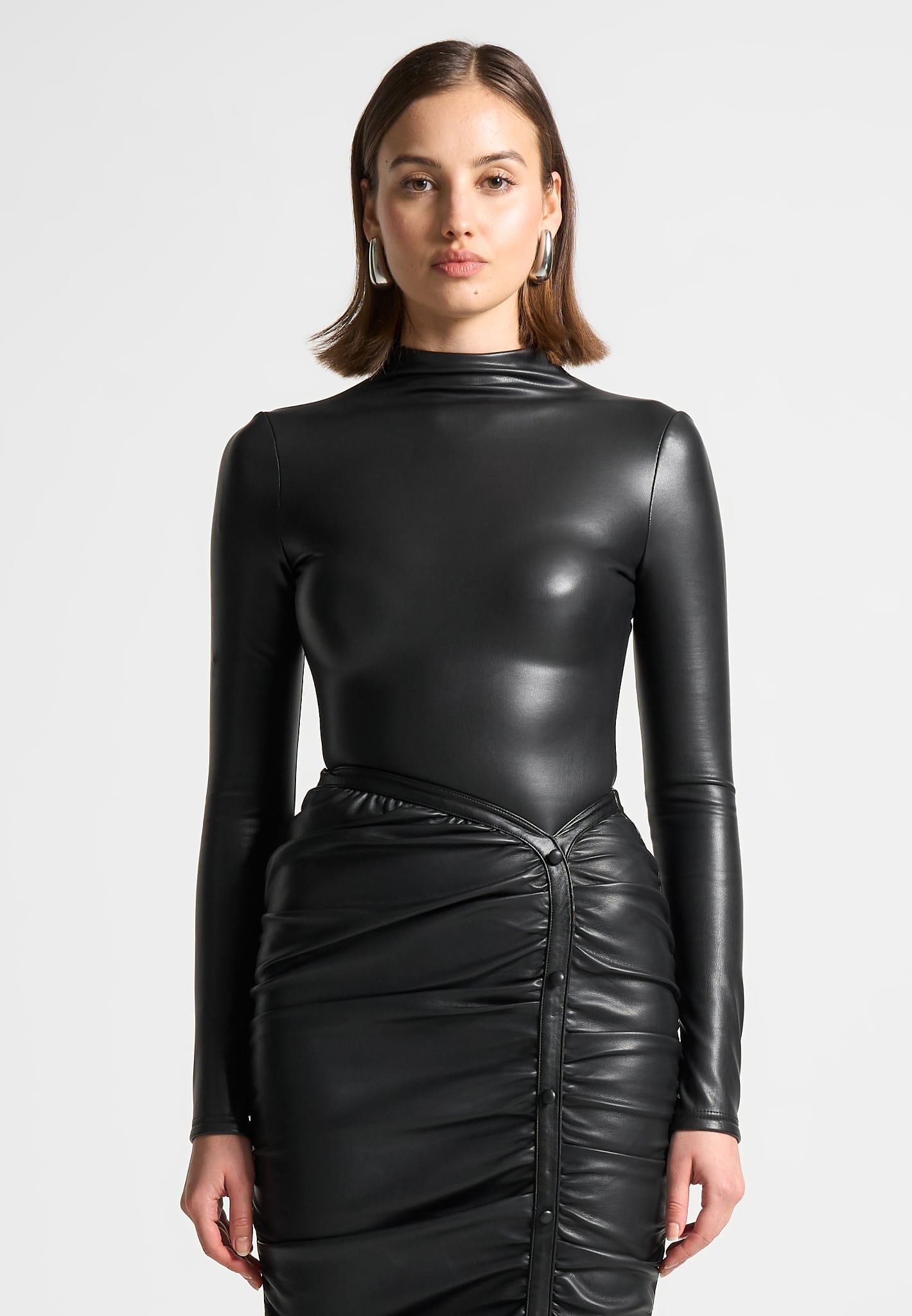 vegan-leather-mock-neck-bodysuit-black