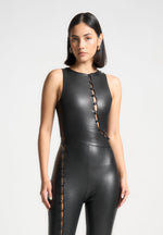 leather-cut-out-button-detail-jumpsuit-black