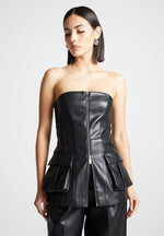 vegan-leather-longline-bandeau-top-black