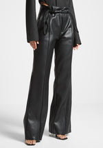 vegan-leather-rope-tie-trousers-black