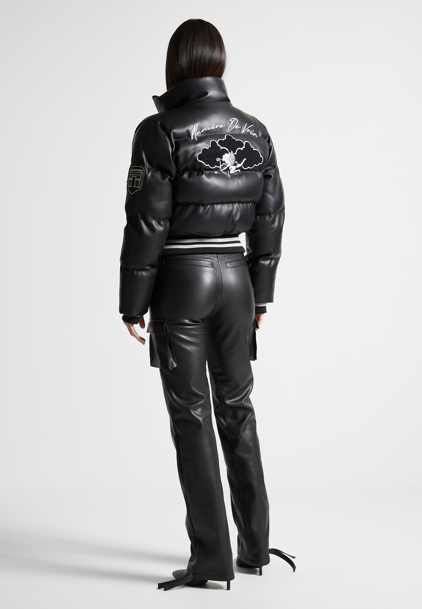 vegan-leather-signature-varsity-puffer-jacket-black