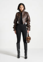 solange-vintage-leather-tacked-sleeve-corset-jacket-brown
