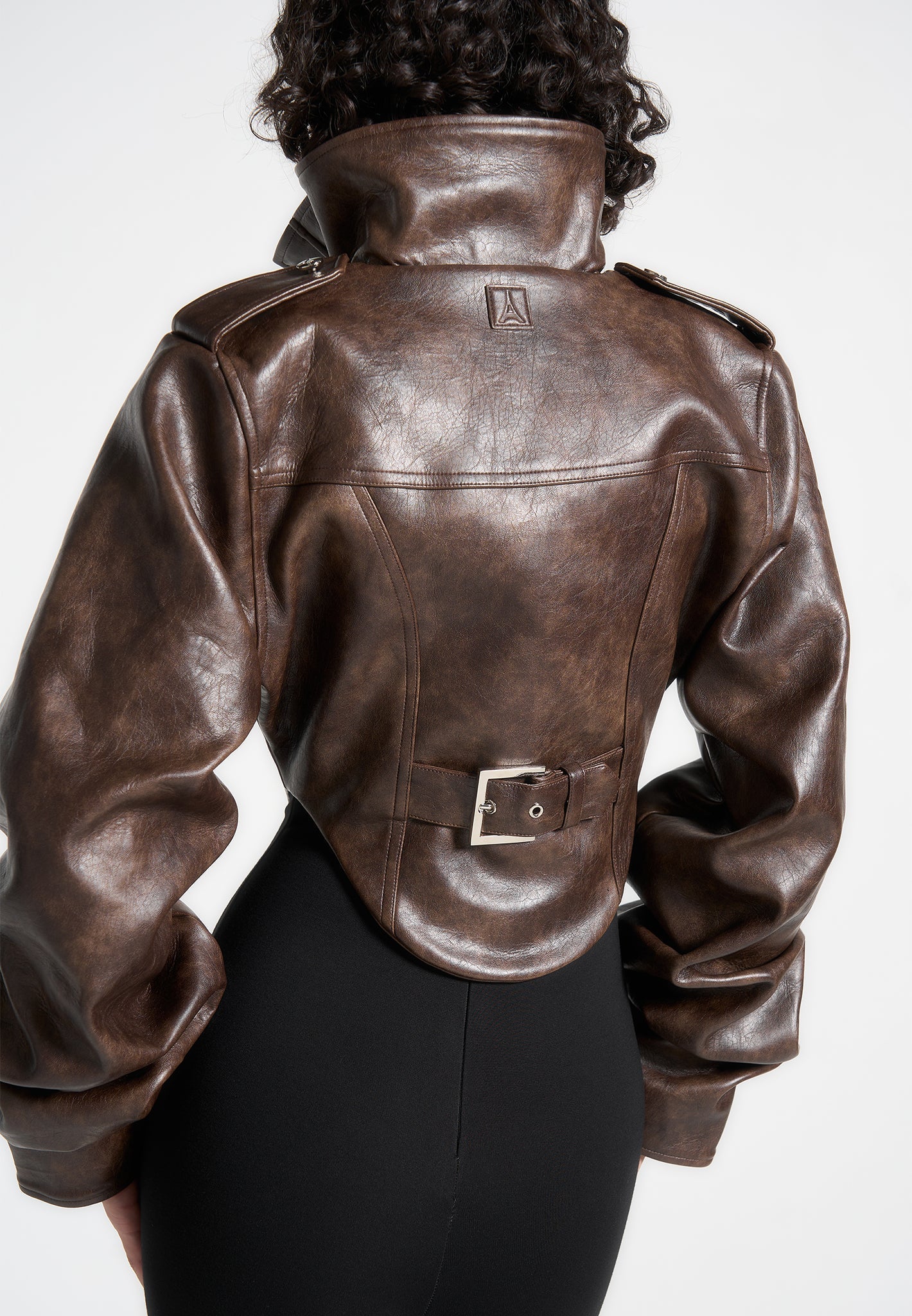 solange-vintage-leather-tacked-sleeve-corset-jacket-brown