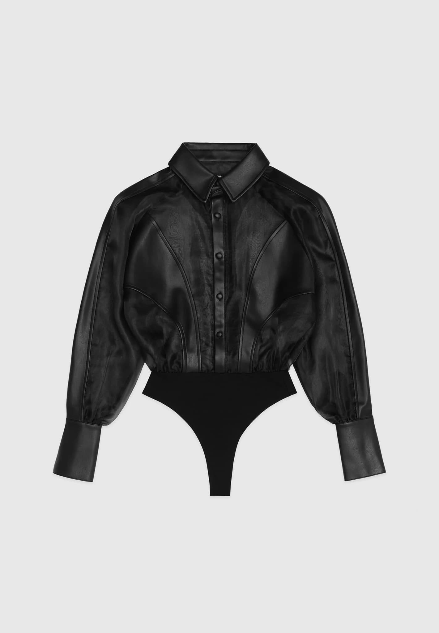 organza-contour-bodysuit-black