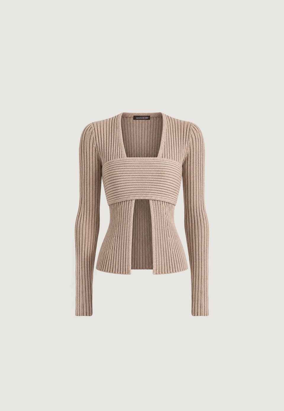 marisa-2-in-1-knit-bandeau-cardigan-beige