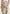 Emilie - High Waisted Tapestry Cargo Pants - Beige