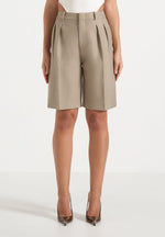 lorette-double-pleat-tailored-shorts-beige