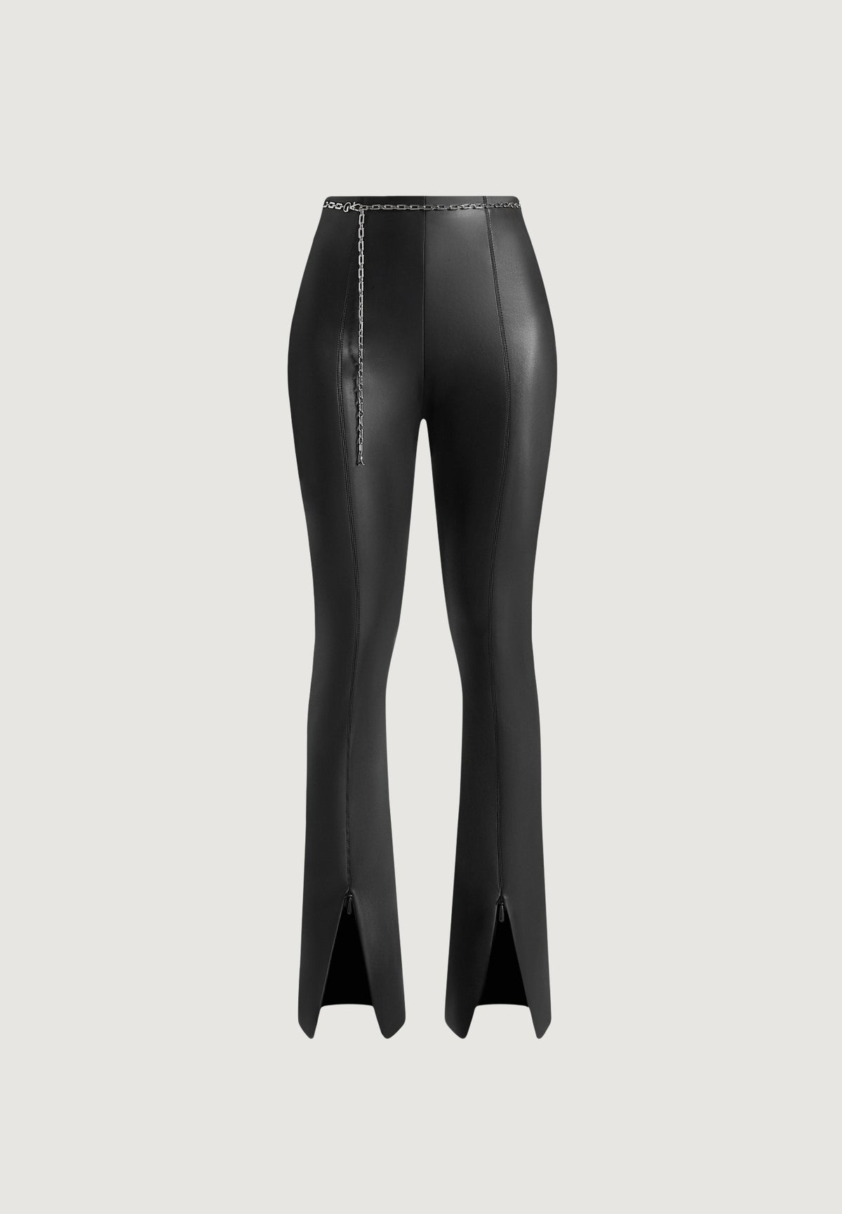 ninon-leather-fit-and-flare-trousers-with-chain-black