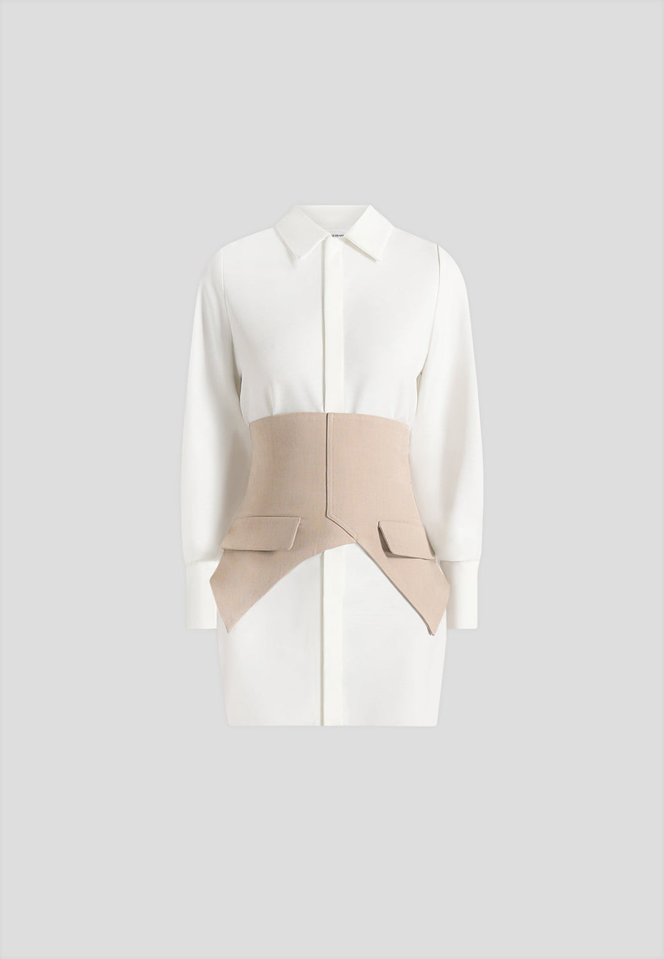 keira-corset-overlay-shirt-mini-dress-white-taupe