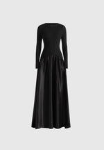 adeline-knit-satin-curved-hem-maxi-dress-black
