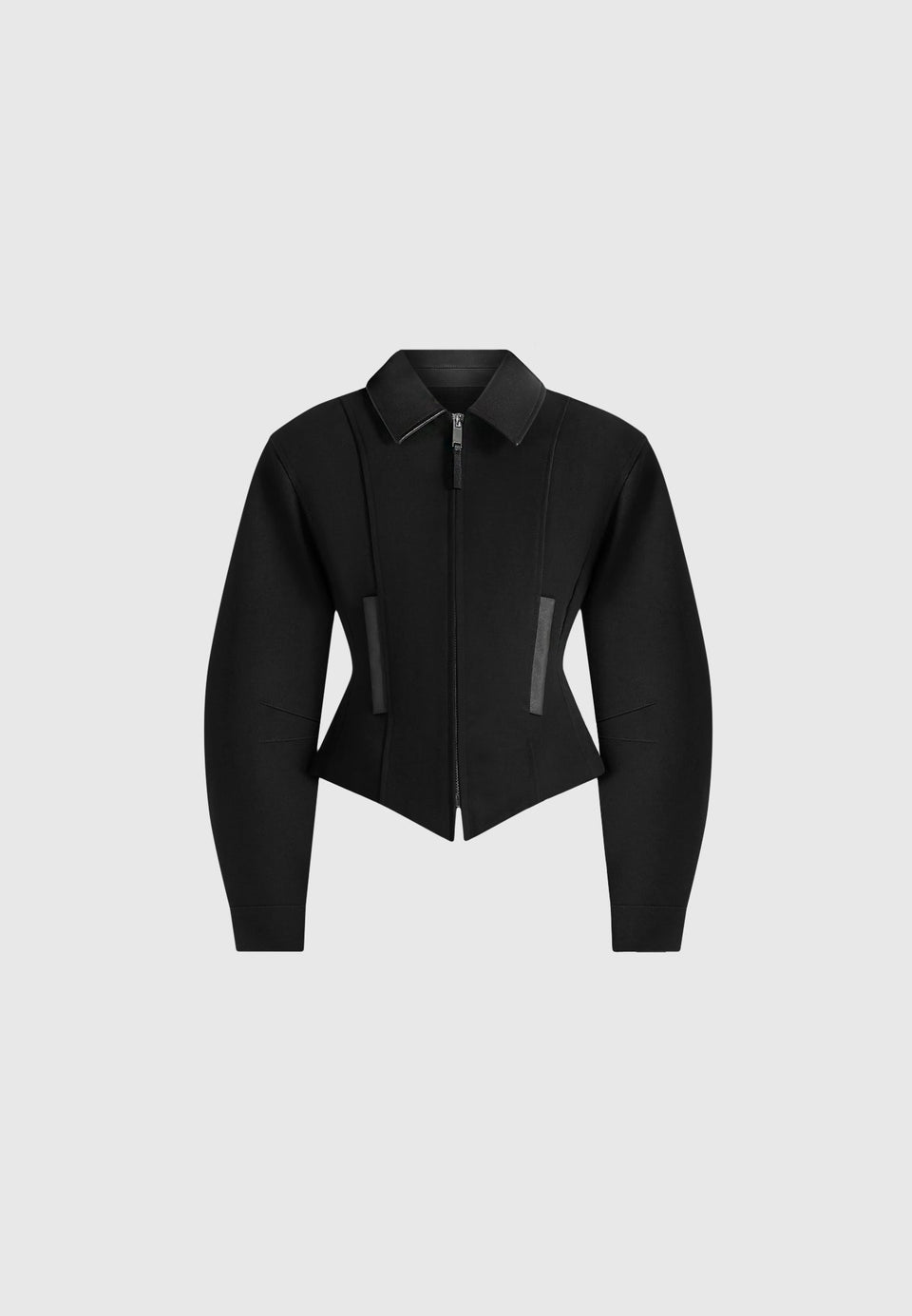 sky-hourglass-gabardine-jacket-black