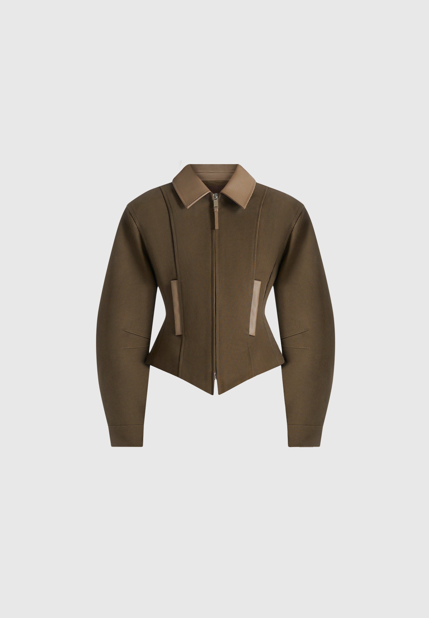sky-hourglass-gabardine-jacket-khaki