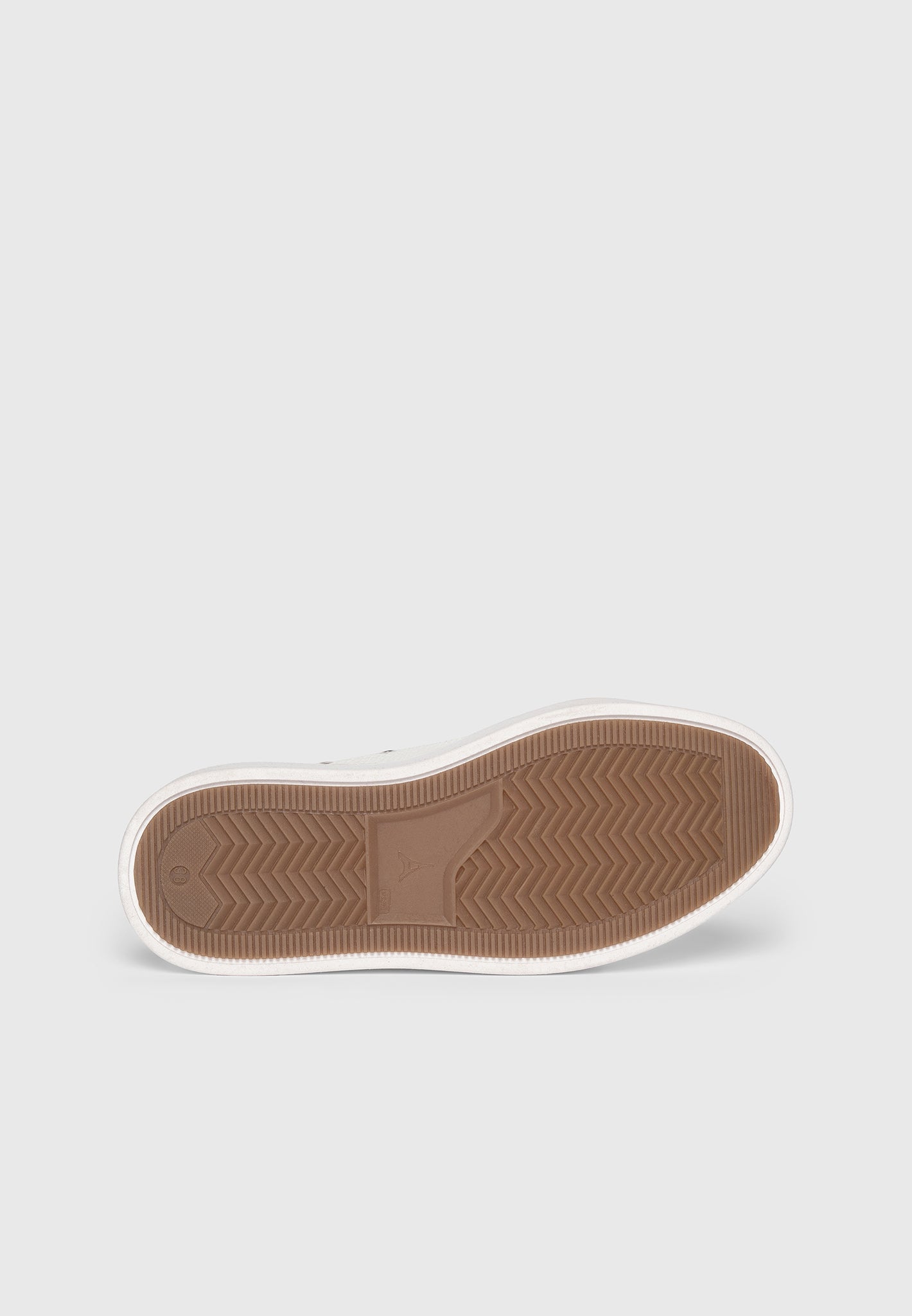 Women's Vienna - Leather Contrast Stitch Sneaker - White