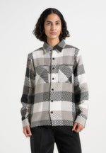 rune-unisex-check-overshirt-black