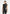 Annette - Wax Coated Denim Jumpsuit - Black