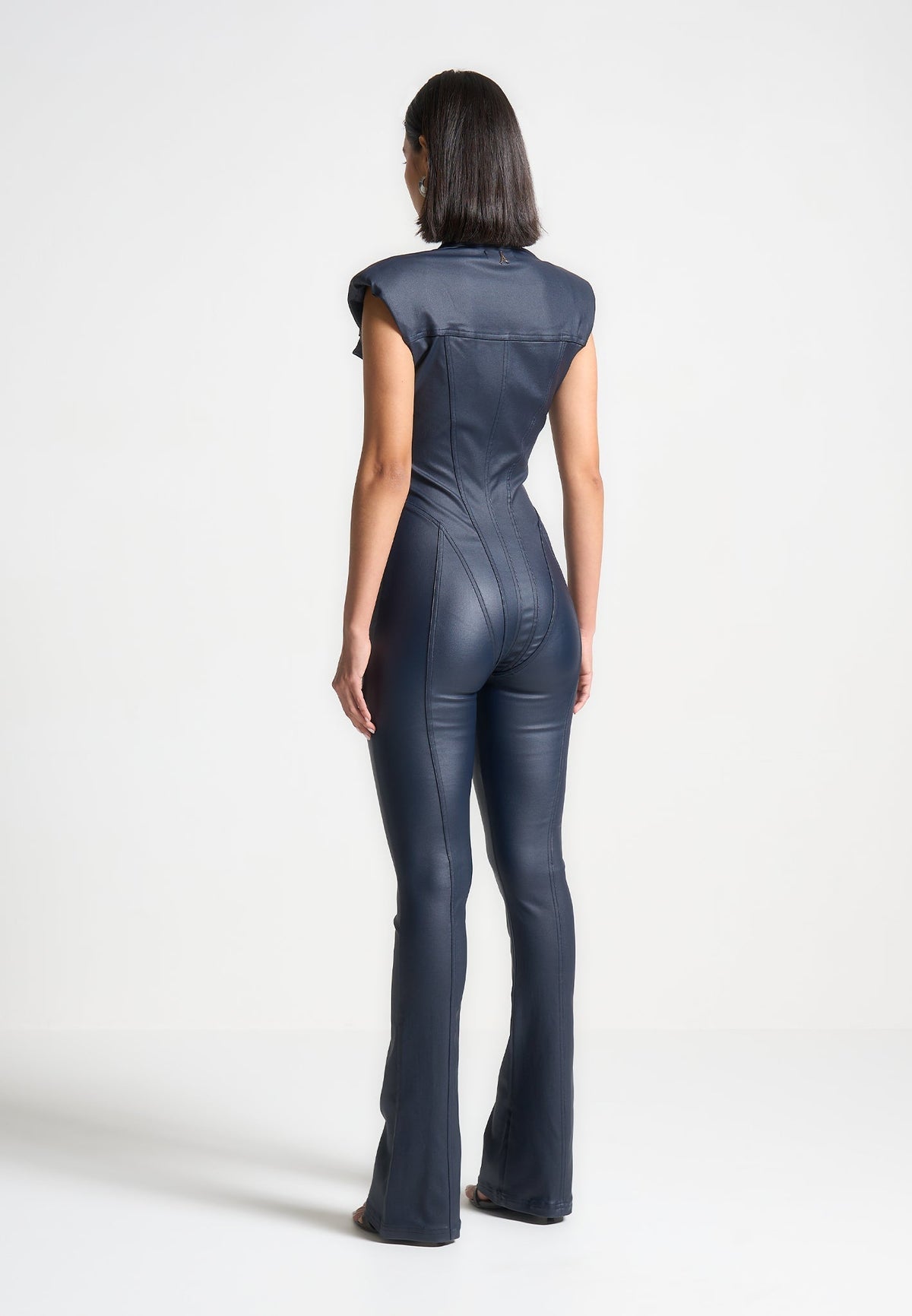 annette-wax-coated-denim-jumpsuit-indigo
