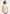 Mathilde - Denim Corset Contrast Stitch Dress - Cream
