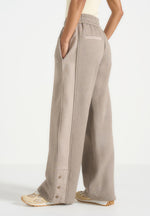 caya-two-tone-wide-leg-popper-joggers-taupe