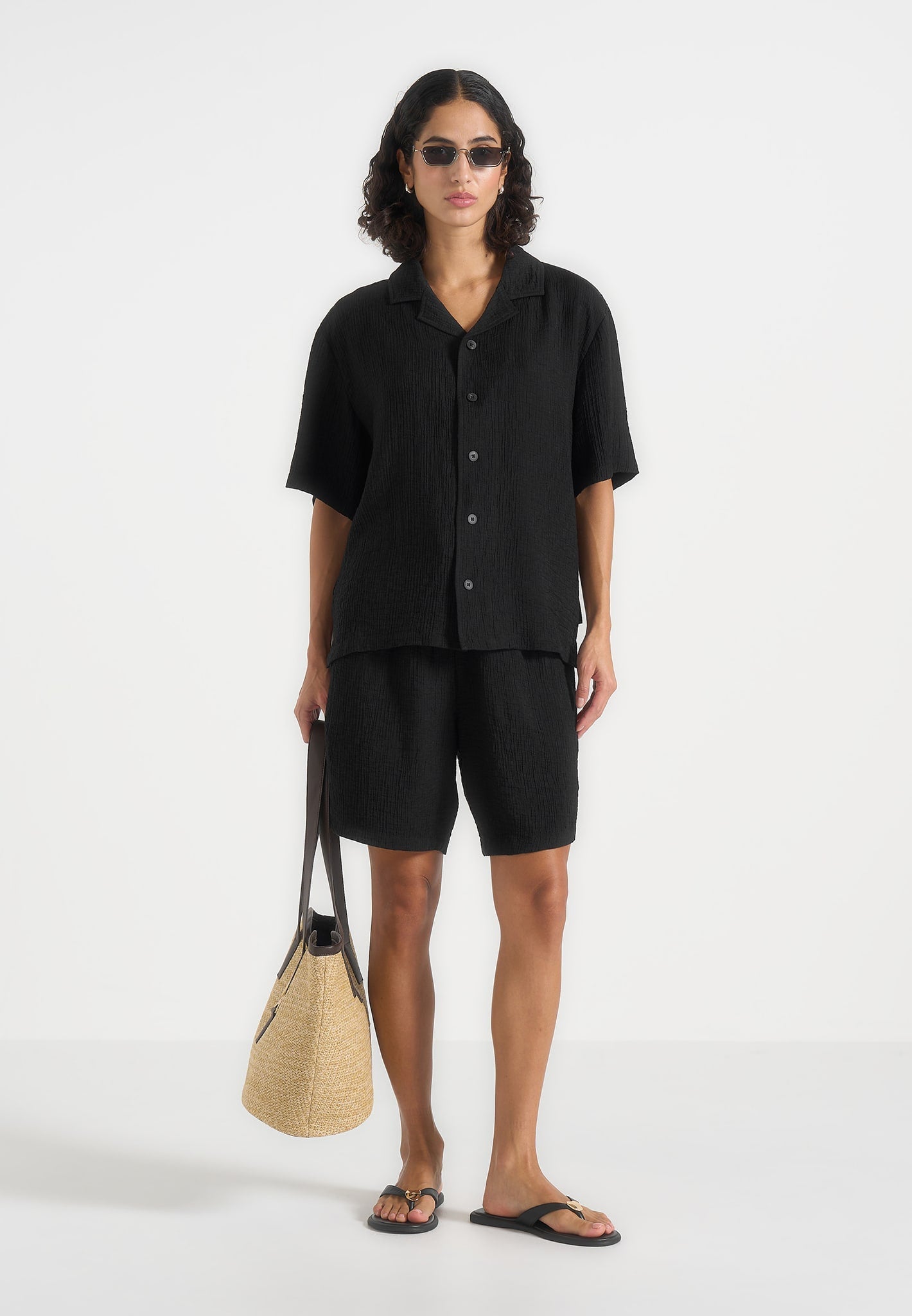harley-unisex-textured-revere-shirt-black