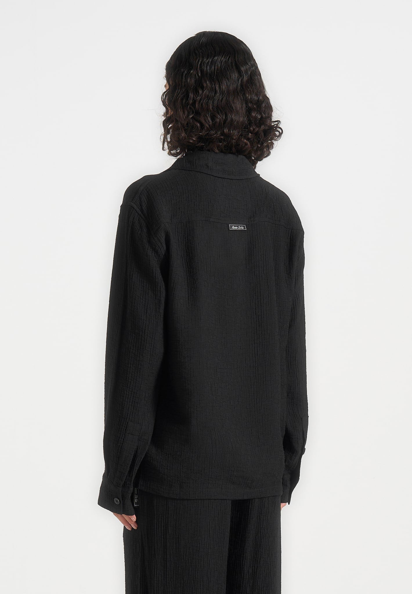 bailey-unisex-textured-long-sleeve-shirt-black