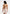 Christelle - Cowl Halter Open Back Rosette Mini Dress - Champagne