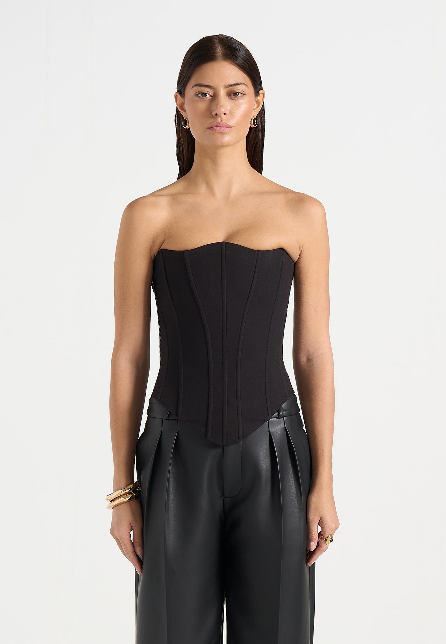 scarlett-tailored-lace-up-corset-black