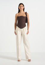 scarlett-suede-lace-up-corset-brown