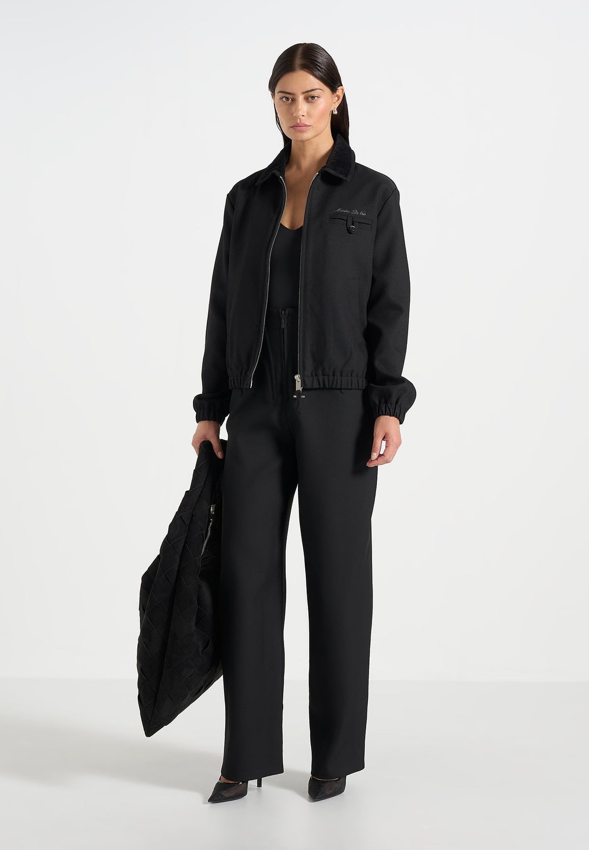 kilian-unisex-twill-signature-jacket-black