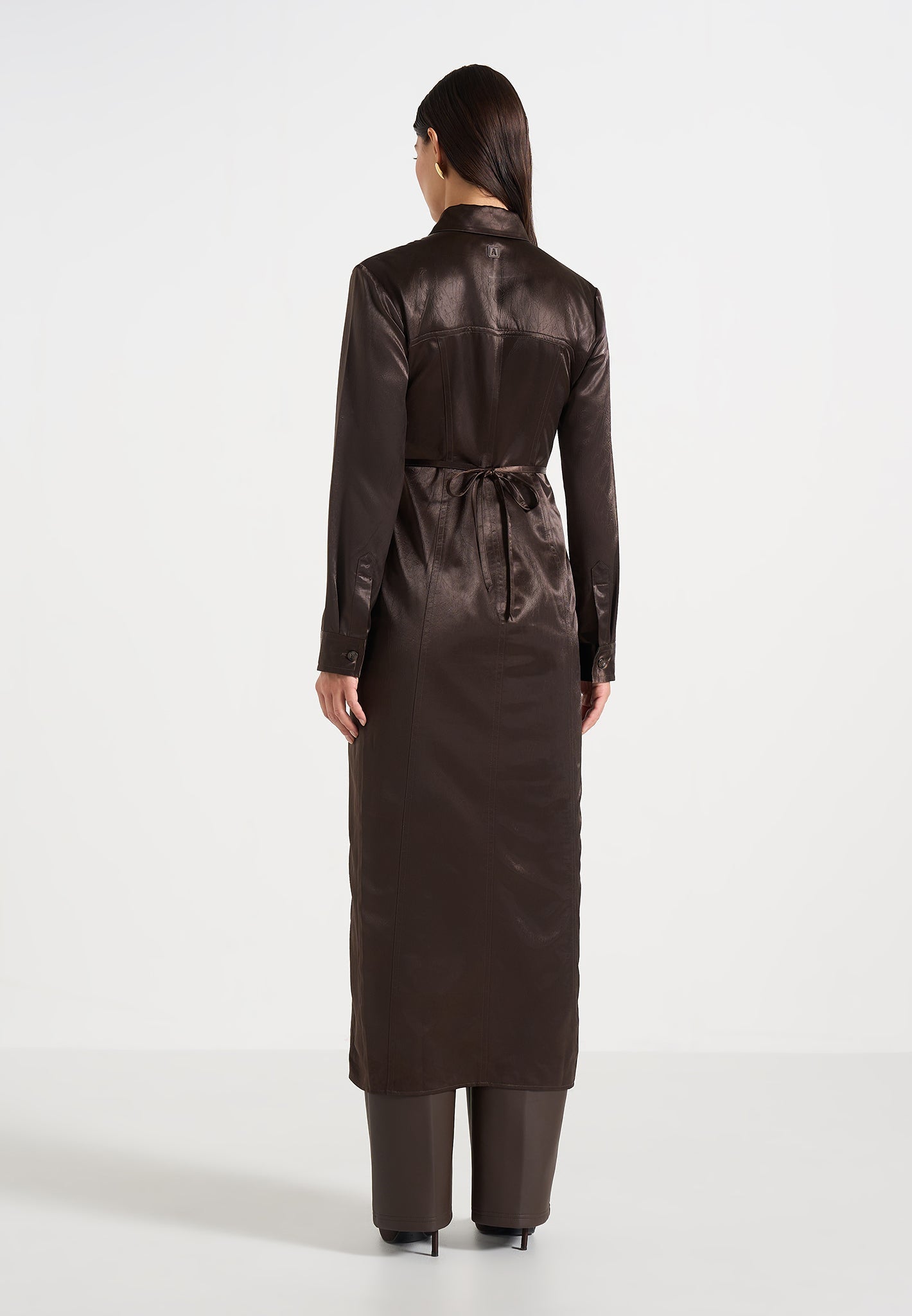etta-crinkled-satin-midi-shirt-dress-brown