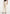 Faye - Wide Mid Rise Jeans With Tie Waist - Cream