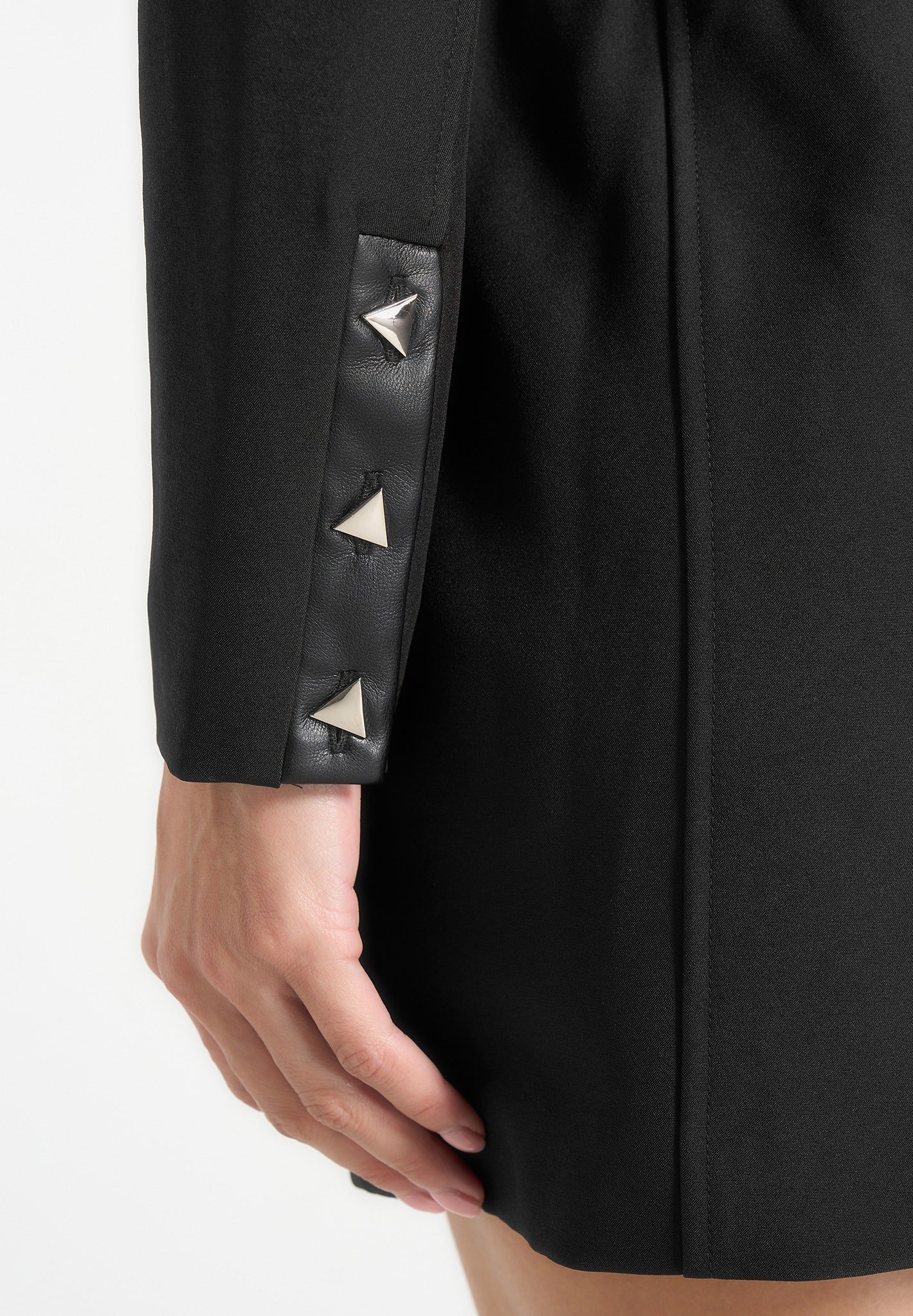 corset-blazer-dress-with-chain-black-2