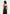 Aurelia - Asymmetric Satin Corset Top - Black