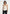 Mathilda - Satin Scoop Neck Open Back Vest - Ivory