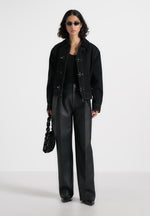 nino-clasp-detail-contrast-stitch-gabardine-jacket-black