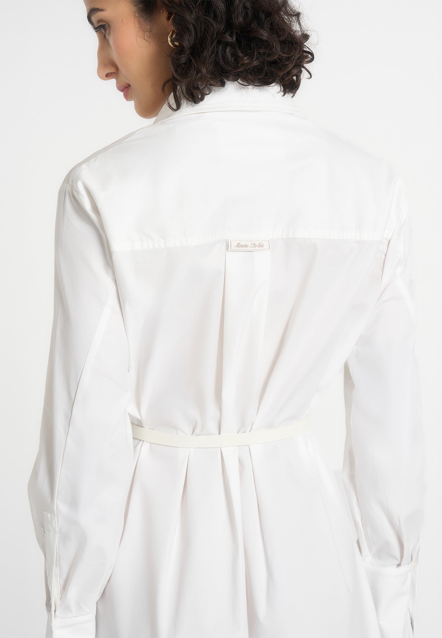 isa-belted-cotton-midi-shirt-dress-white