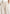 Ivanna - Elasticated Wide Leg Striped Cotton Pants - Cream