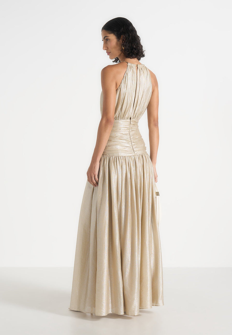 fabienne-pleated-halter-contour-maxi-dress-champagne