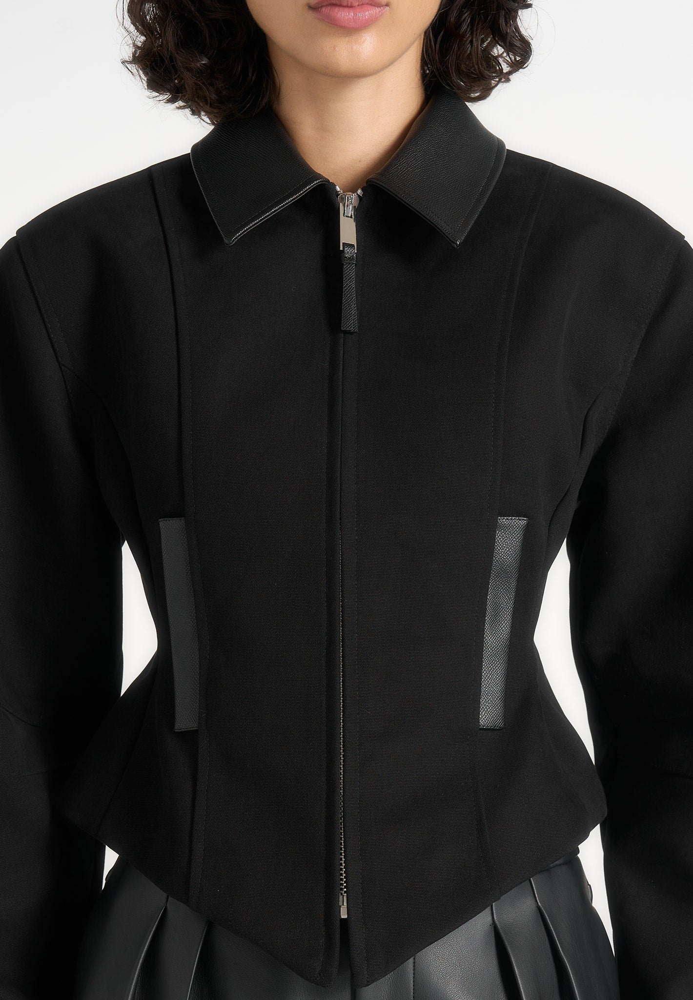 sky-hourglass-gabardine-jacket-black