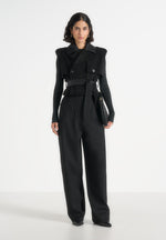 lelia-cropped-suede-trench-coat-with-belt-black