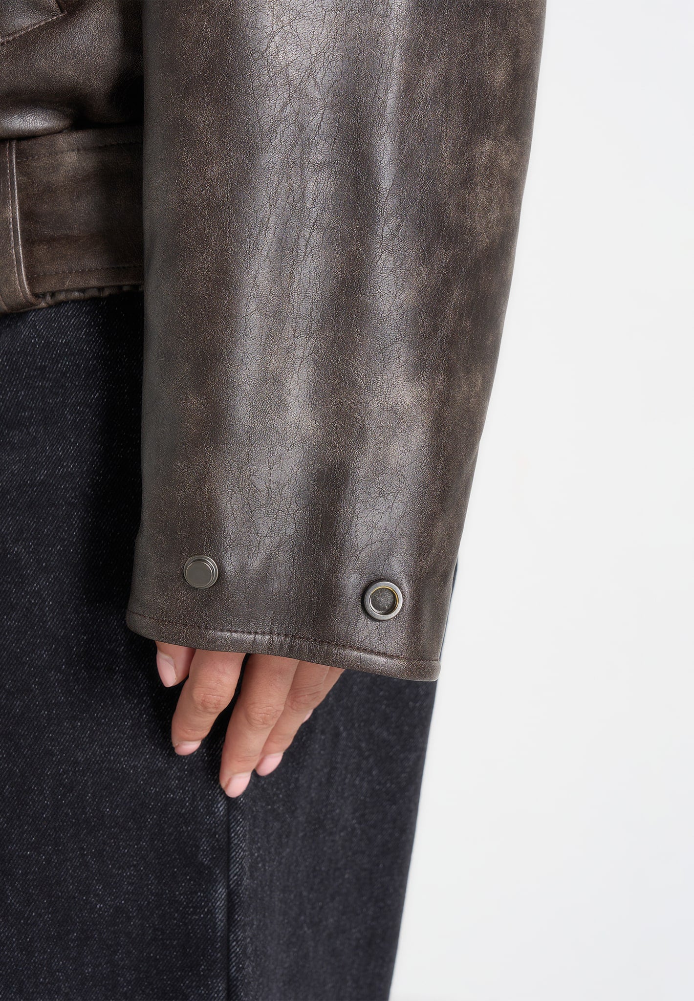ezra-unisex-vintage-leather-belted-bomber-jacket-brown