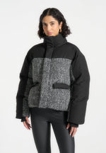 oversized-tweed-puffer-jacket-black