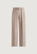 Jodie Pleated Trousers - Taupe