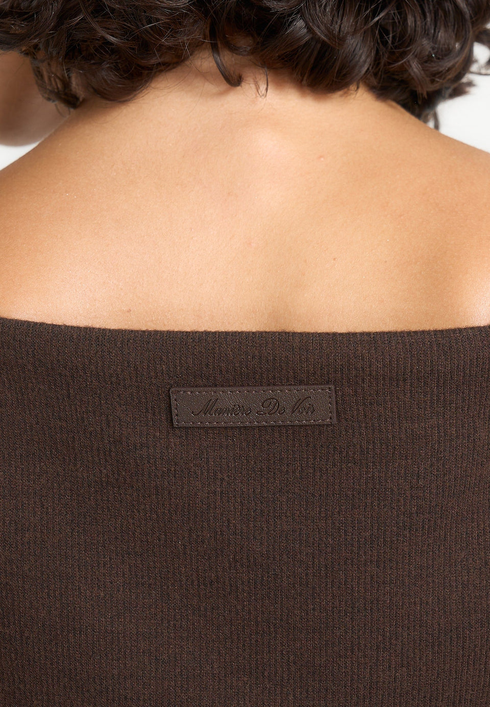 Esme - Belted Knit Maxi Jumper Dress - Brown