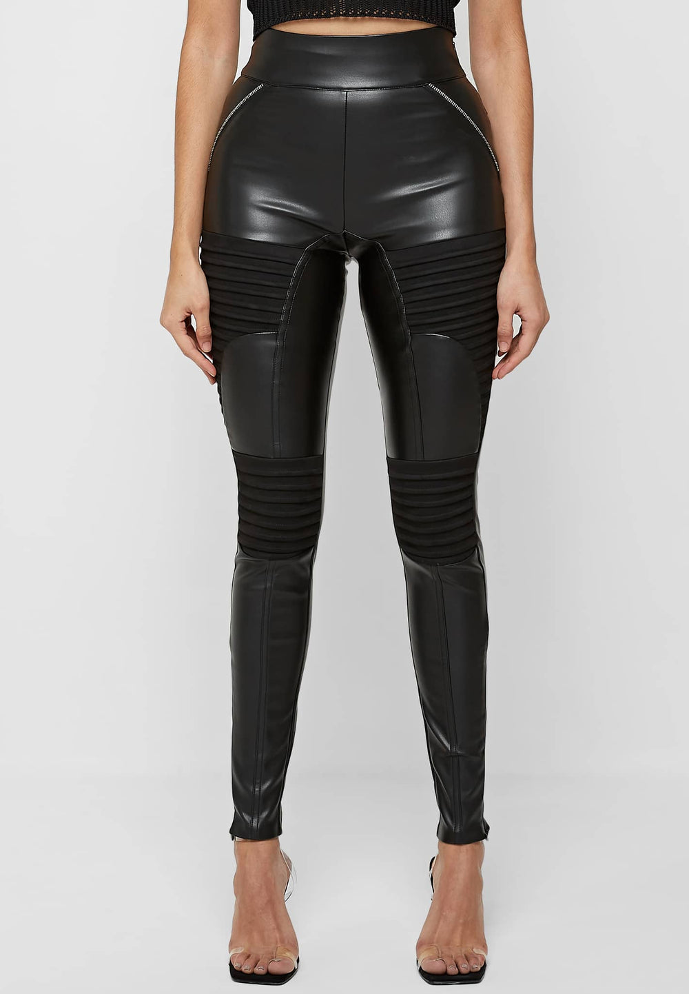 vegan-leather-suede-ribbed-legging-black