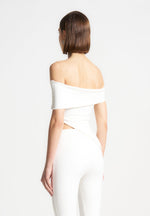 angled-hem-bardot-top-off-white