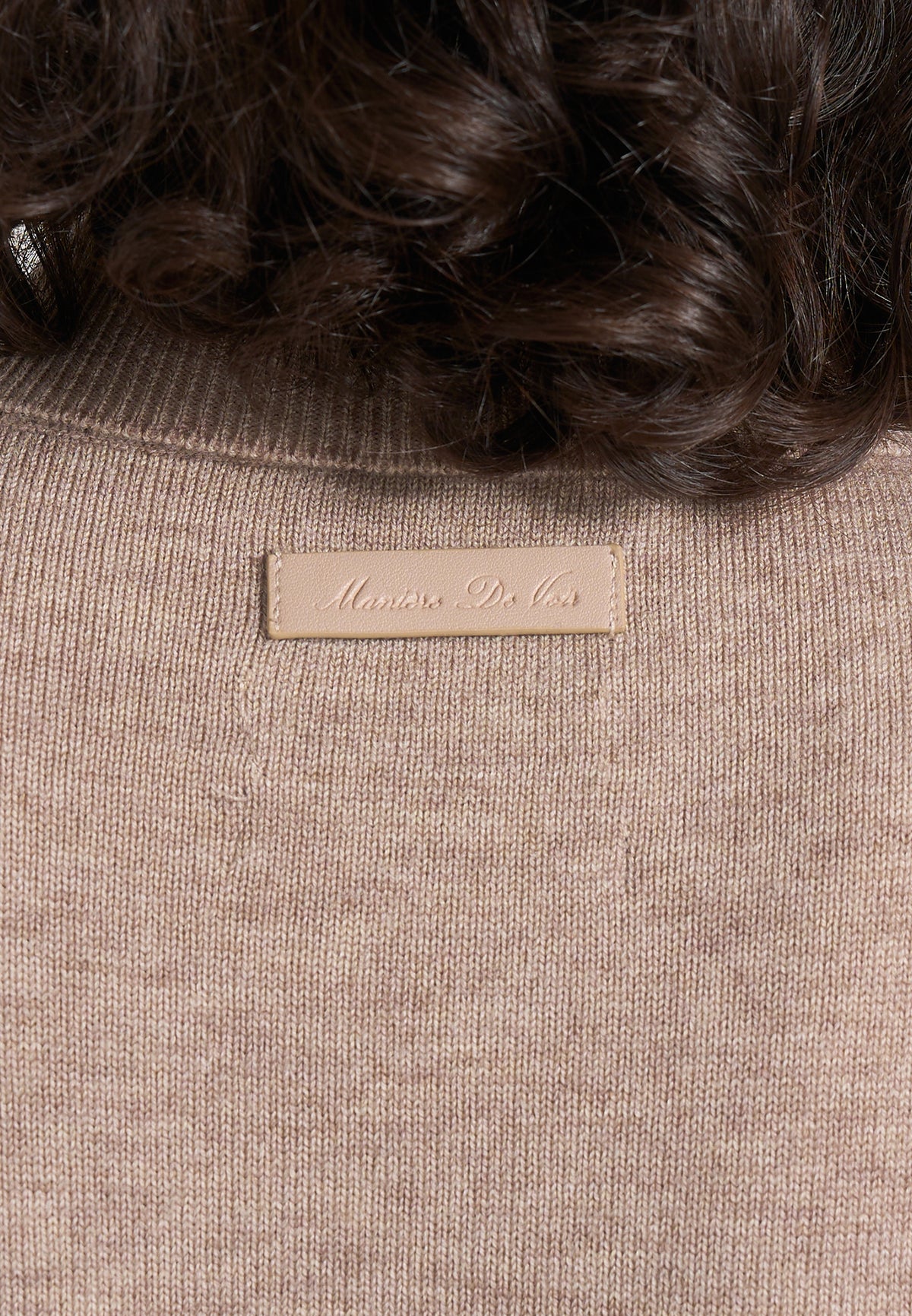 Honor - Wool-Blend Turtleneck Knit Bodysuit - Taupe